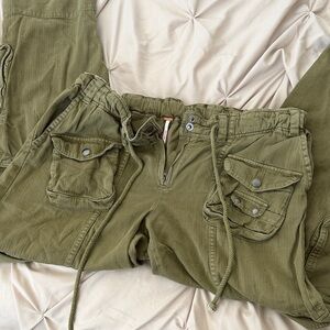 Free People Tahiti Cargo Pants with Drawstring, medium